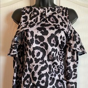 Cold shoulder blouse